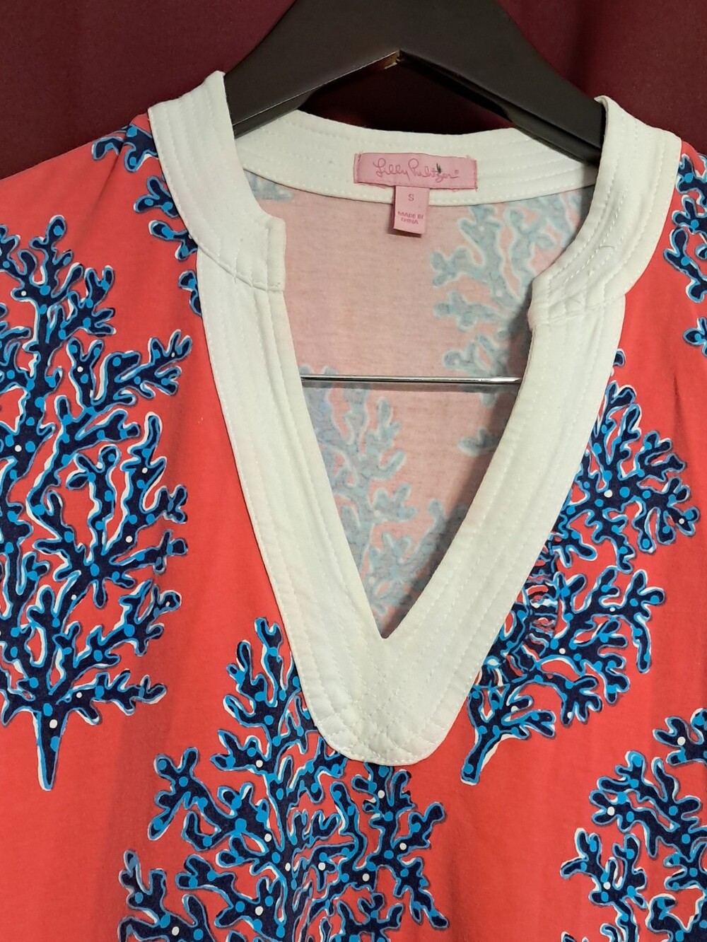 Lilly Pulitzer Sz Small Tunic V Neck Dress - Picture 3 of 15